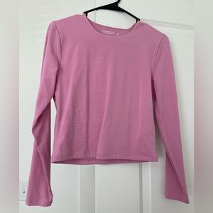 Abercrombie & Fitch, pink long sleeve, size medium, new with tags never worn